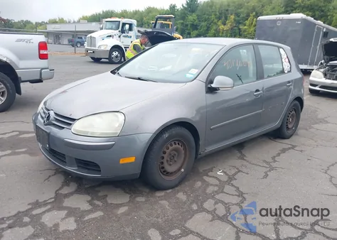 2008 Volkswagen Rabbit S из США, поврежденный, VIN WVWCB71K08W223728